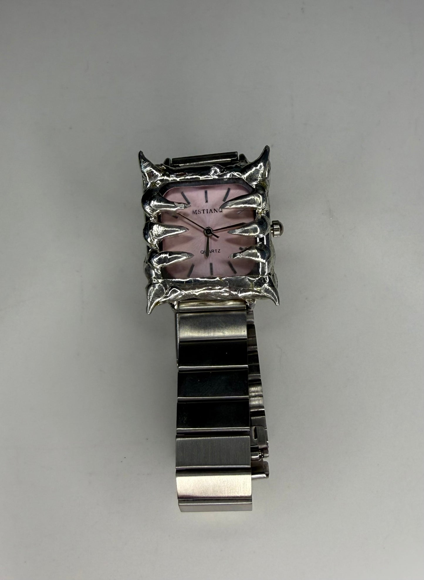 Pink Spiked Watch