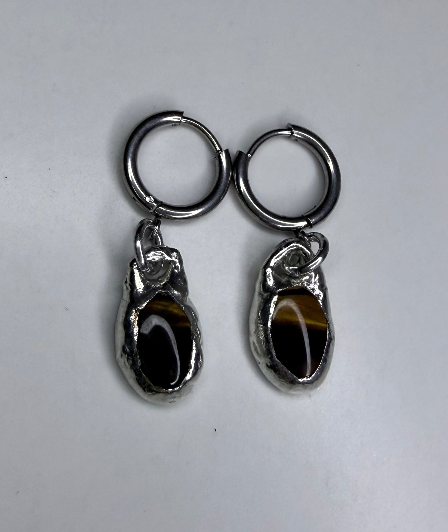 Tigers Eye Earrings No.2