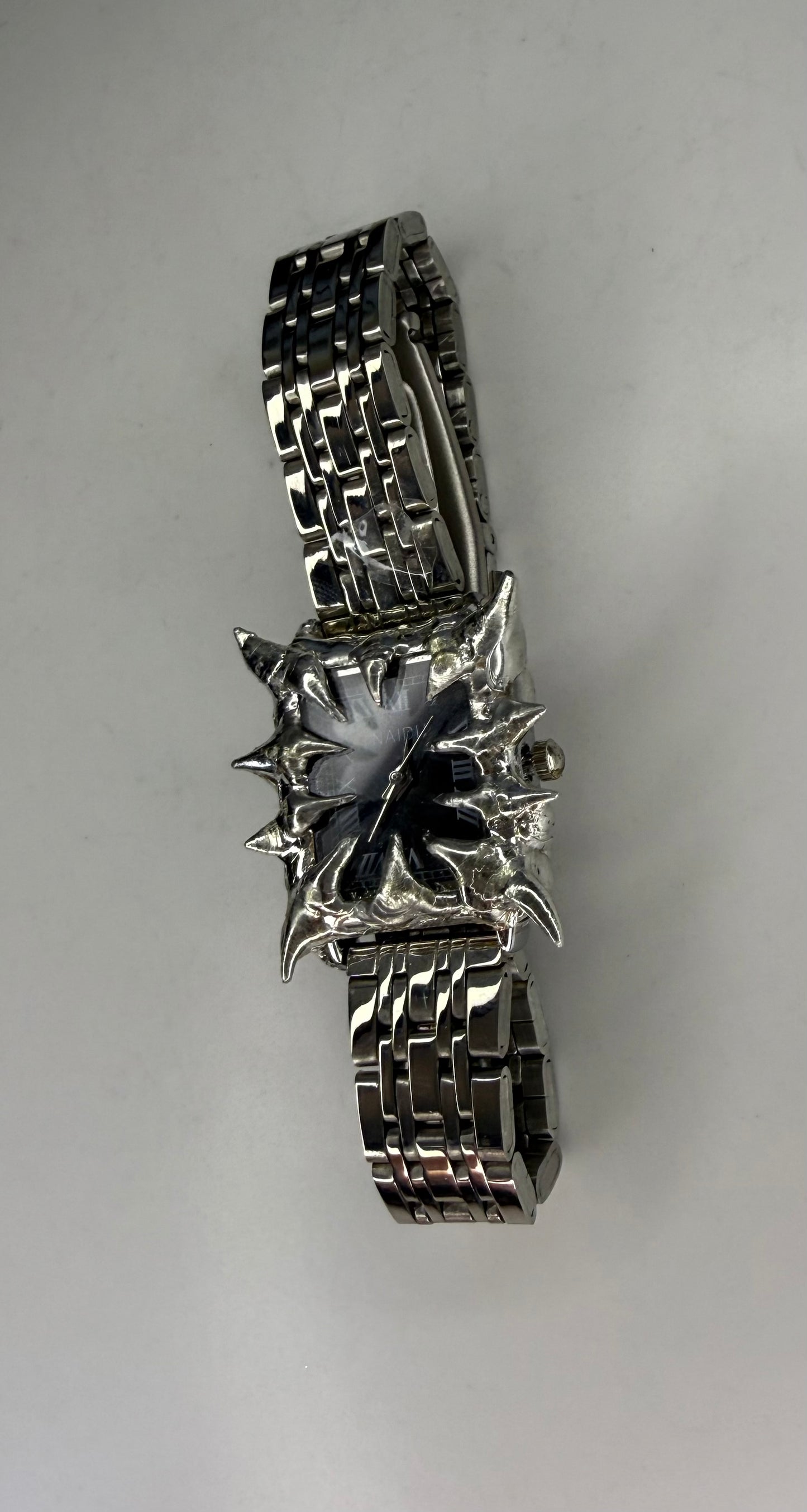 Black Spiked Watch