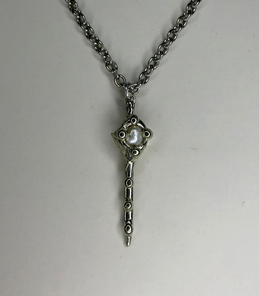 Pearl Sword Necklace