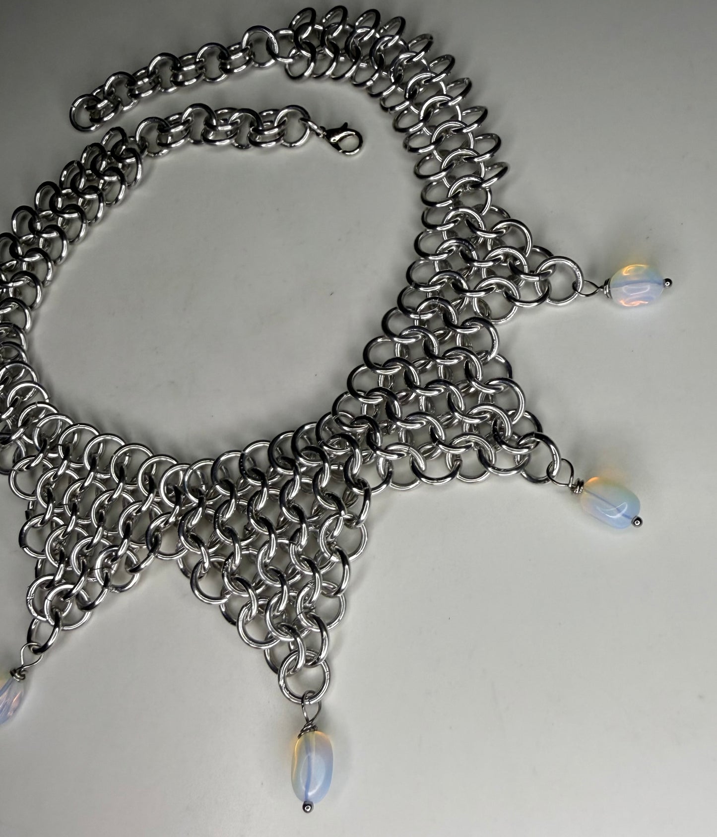 Chainmail Jester with Opalite