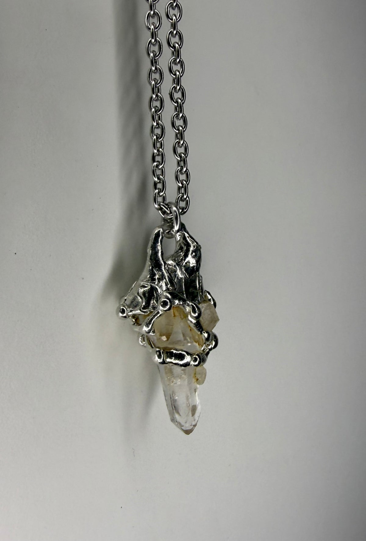 Quarts Cluster Necklace