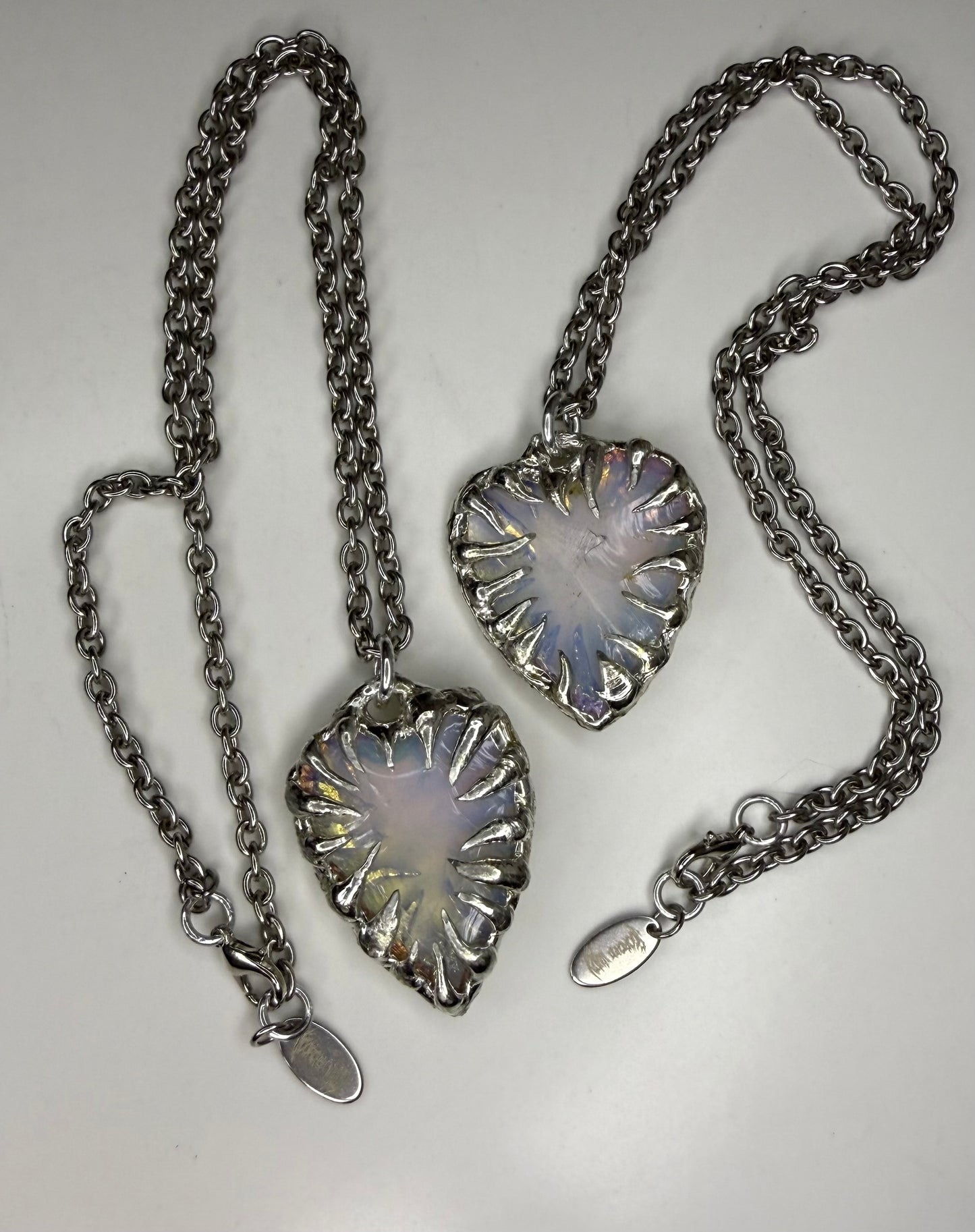 Opalescent Heart Necklace