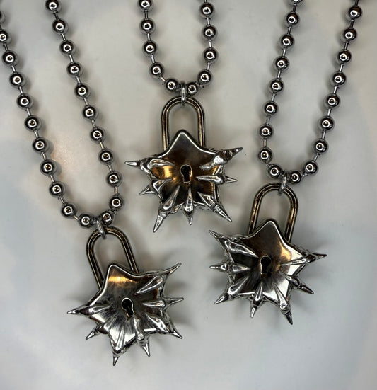 Star Lock Necklace