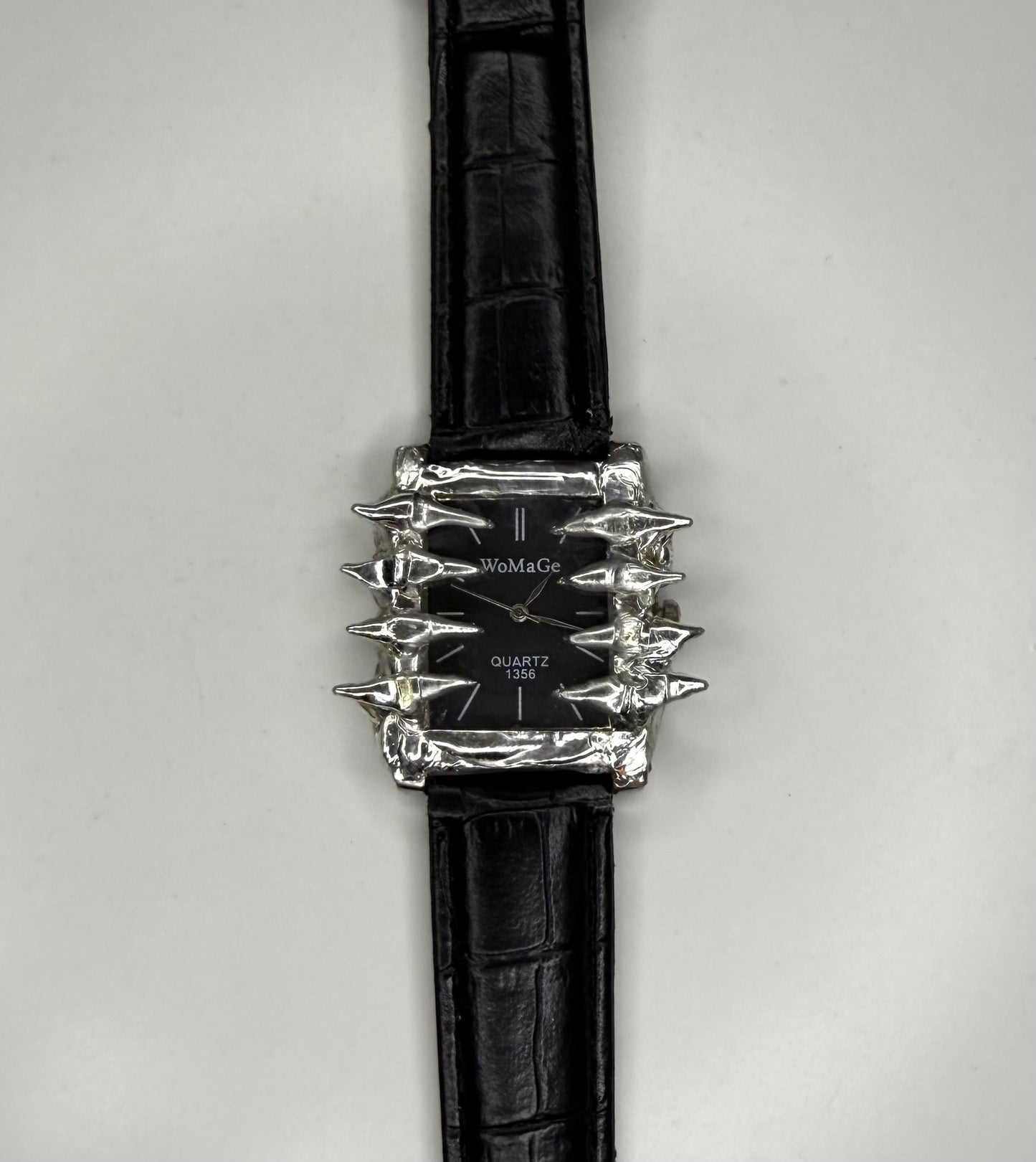 Black Spiked Watch