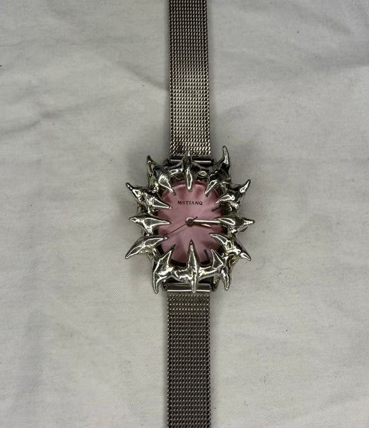 Pink oval watch