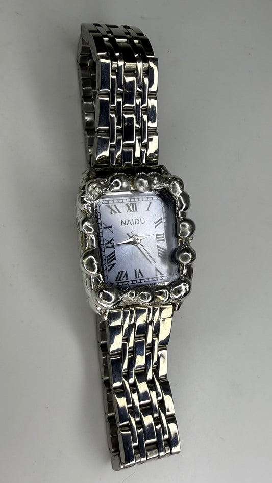 Blue bubble watch