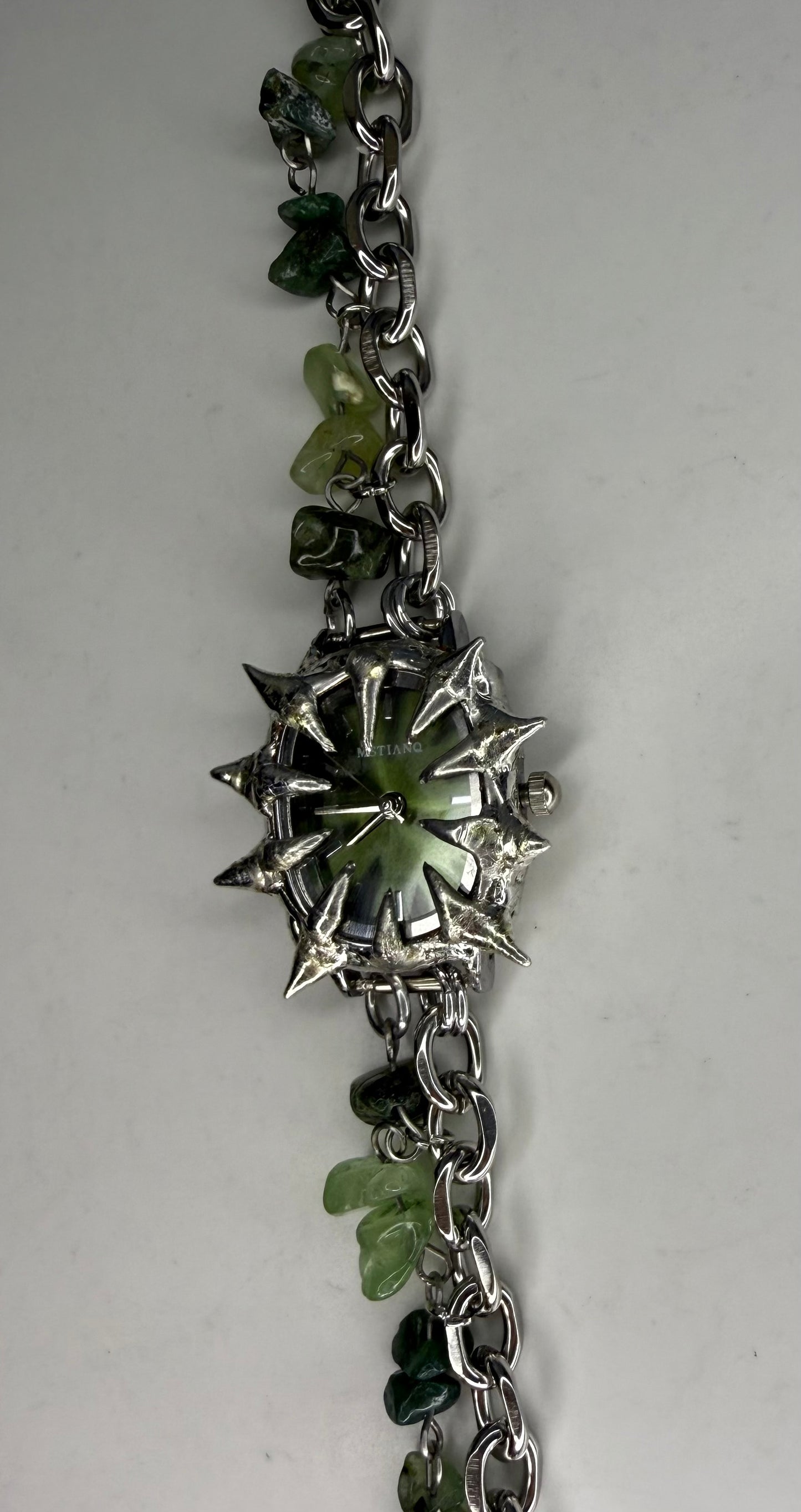 Green Crystal Watch