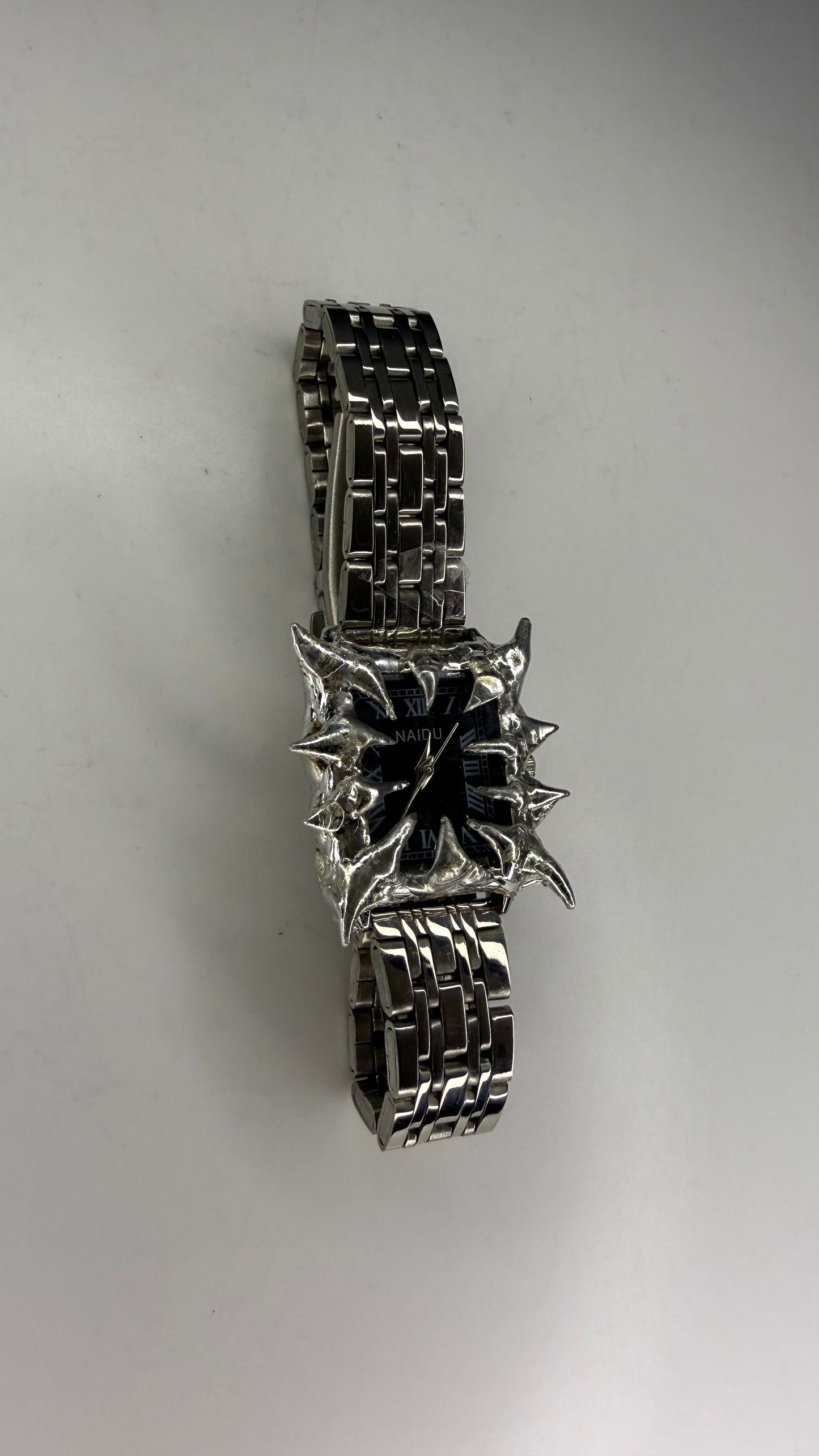 Black Spiked Watch