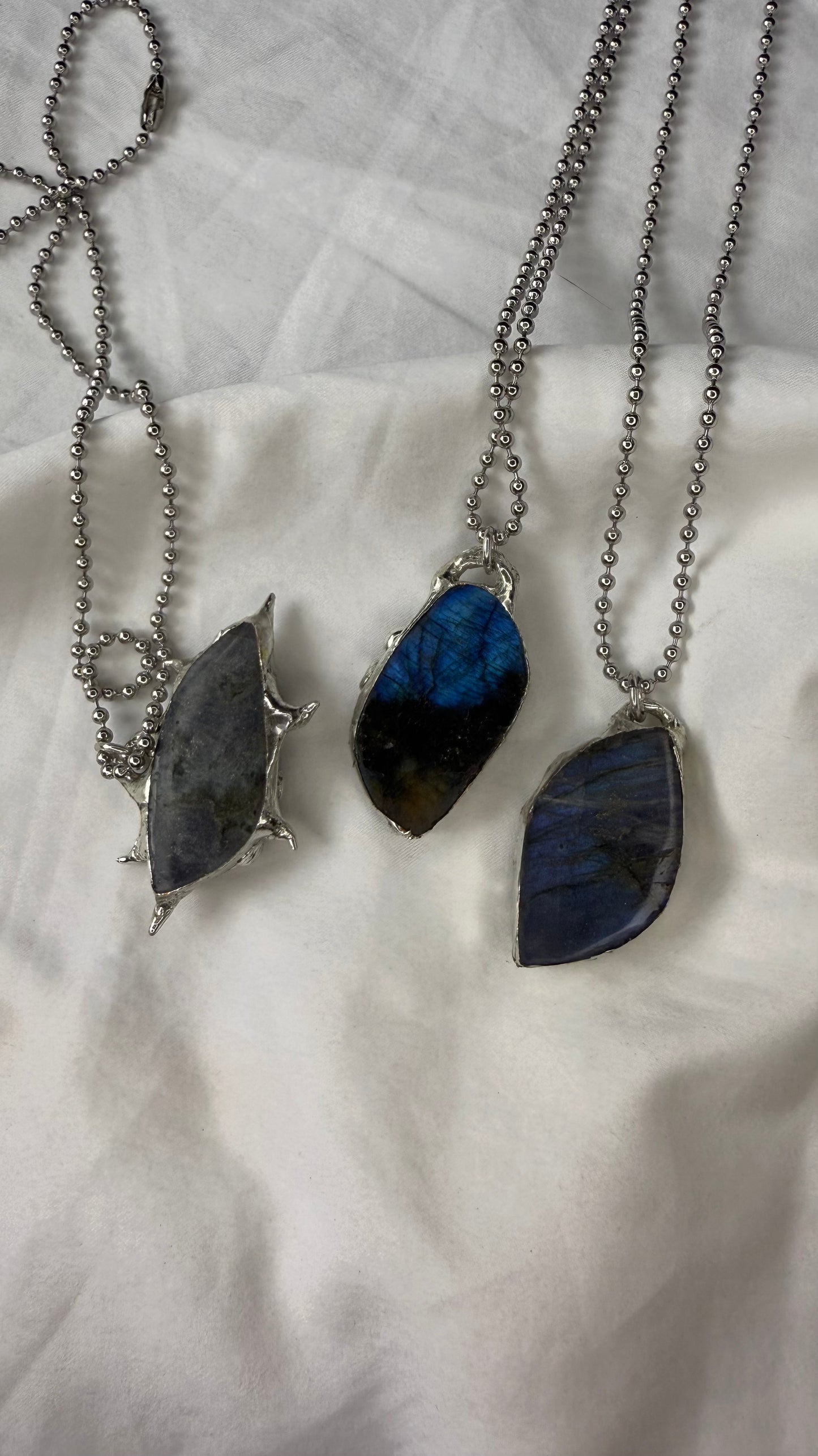Labradorite Crystal Necklaces