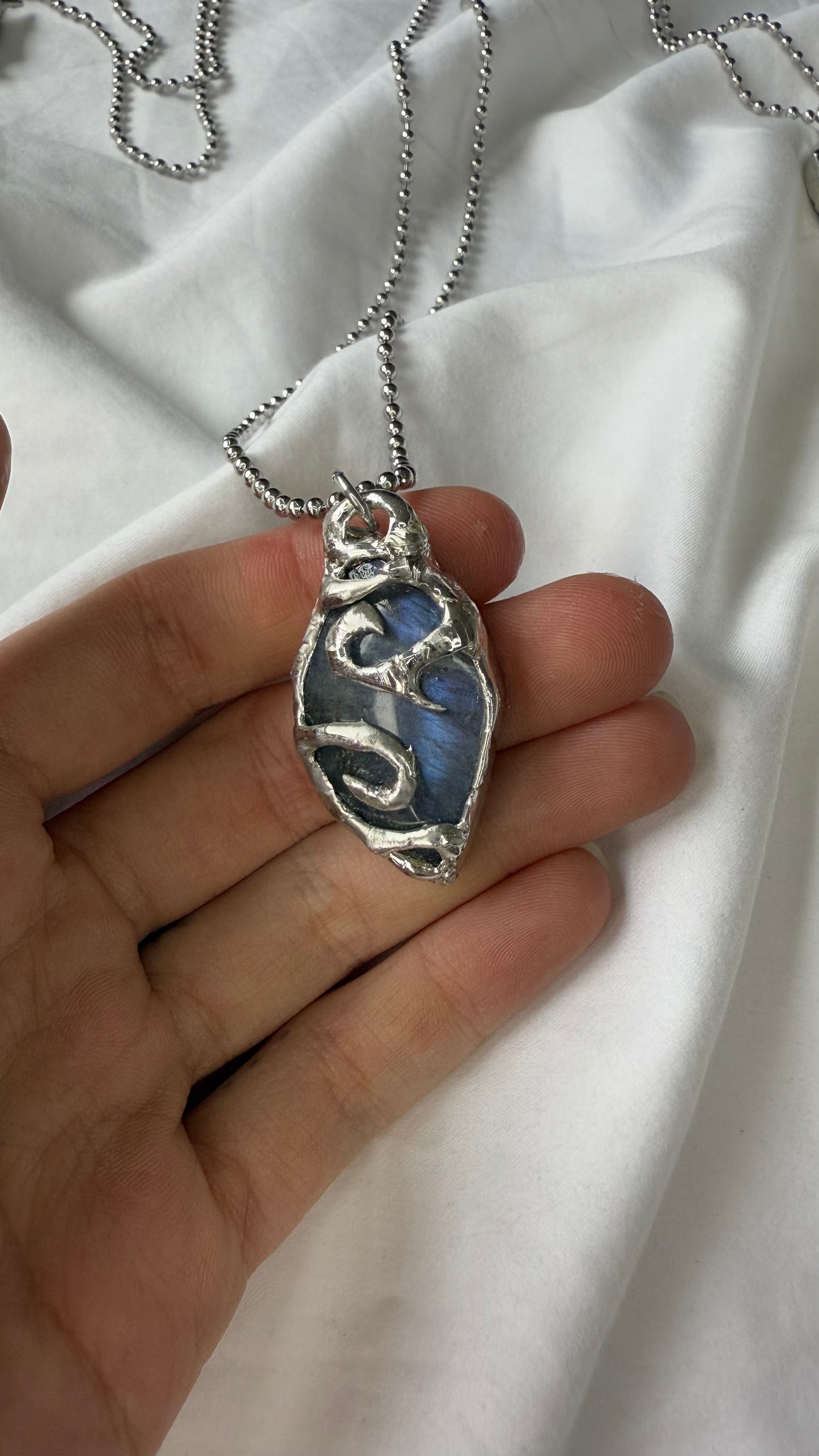 Labradorite Crystal Necklaces