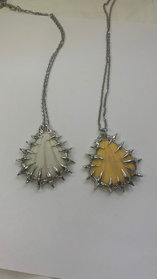 Spiked Shell Necklace