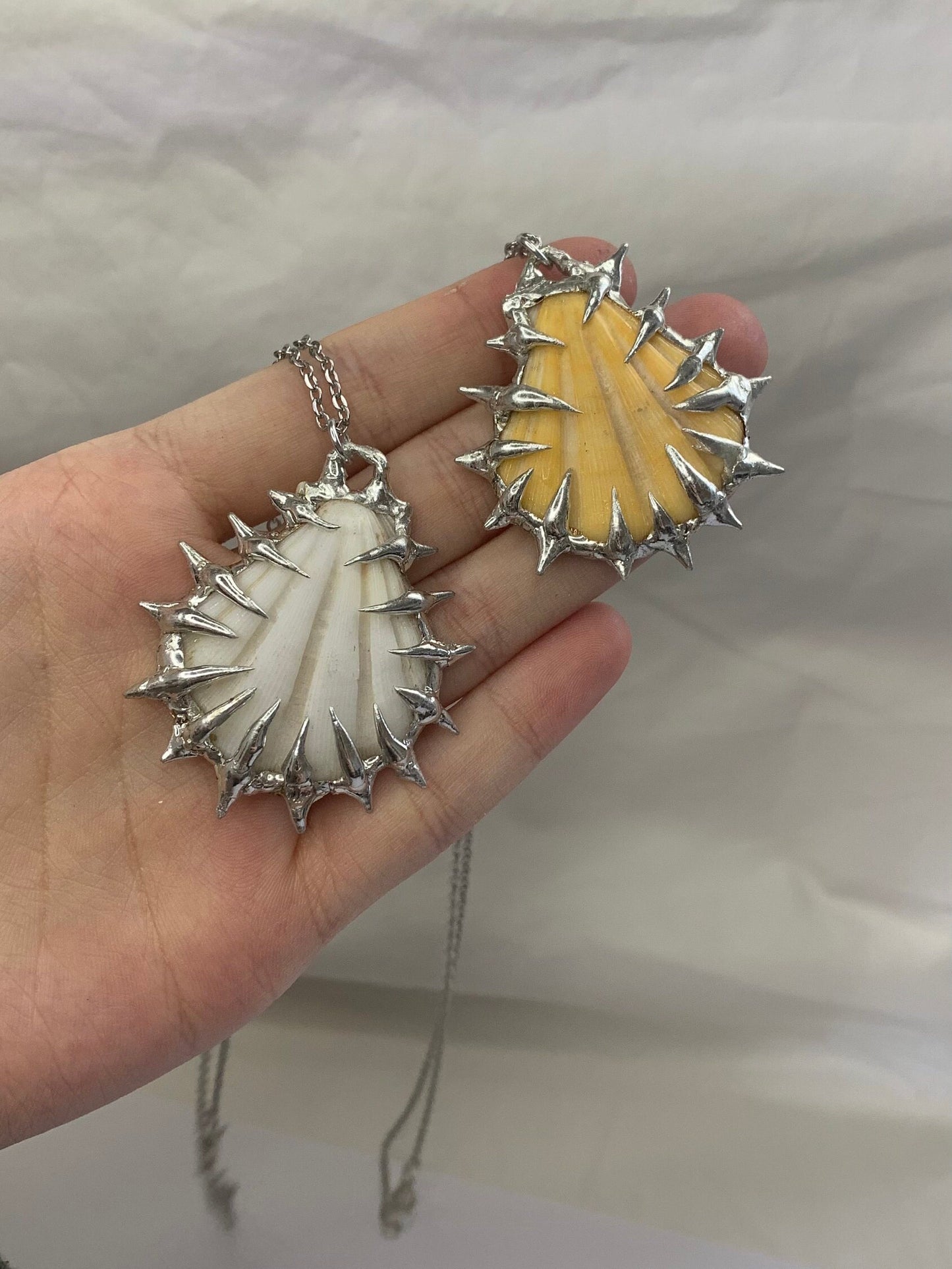 Spiked Shell Necklace