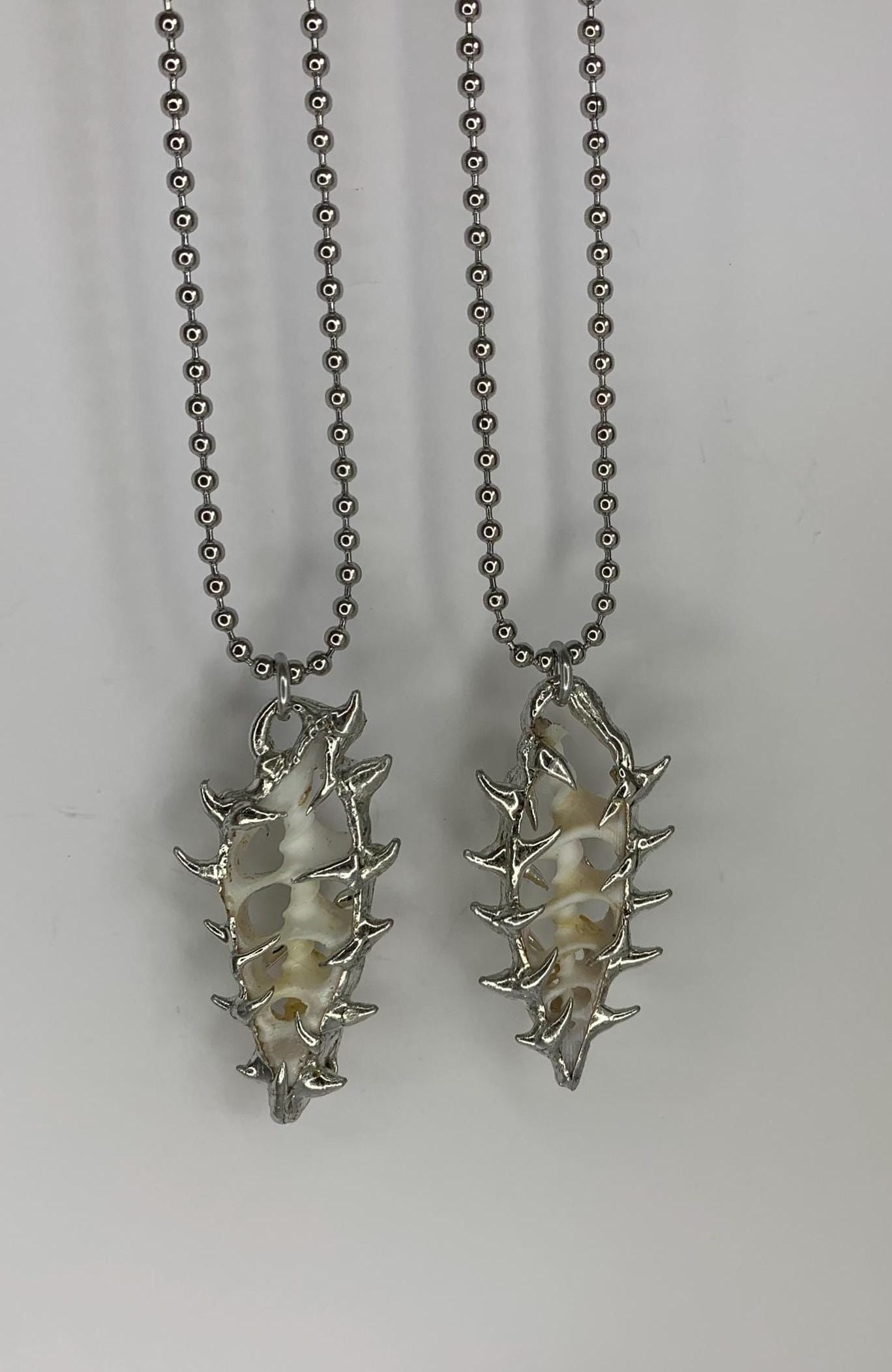 Shell Slice Necklace