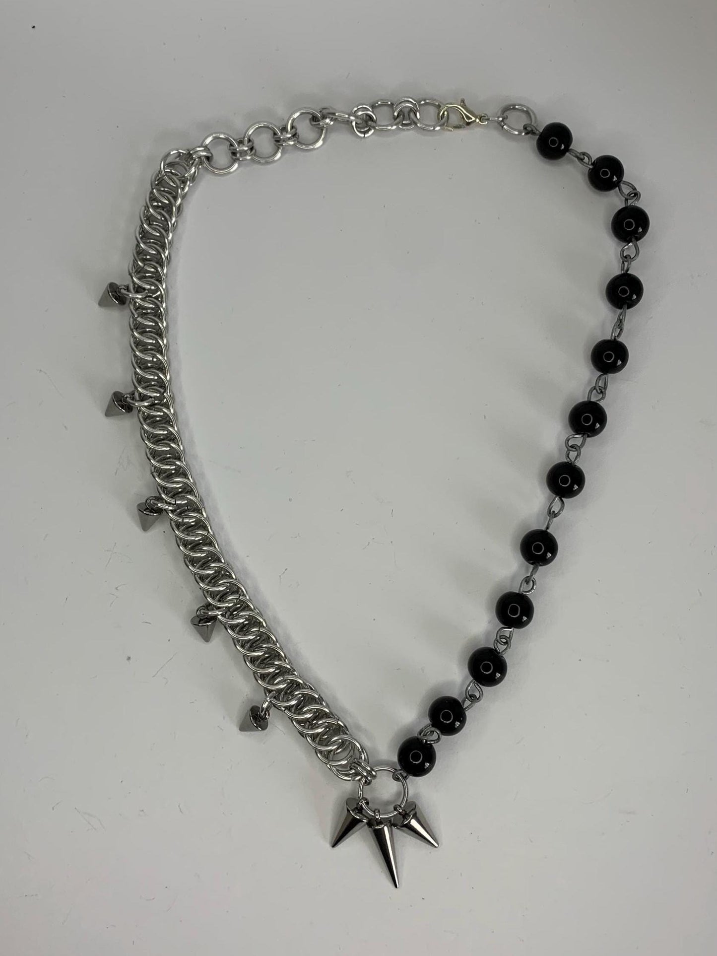 Chainmaille Beaded Necklace