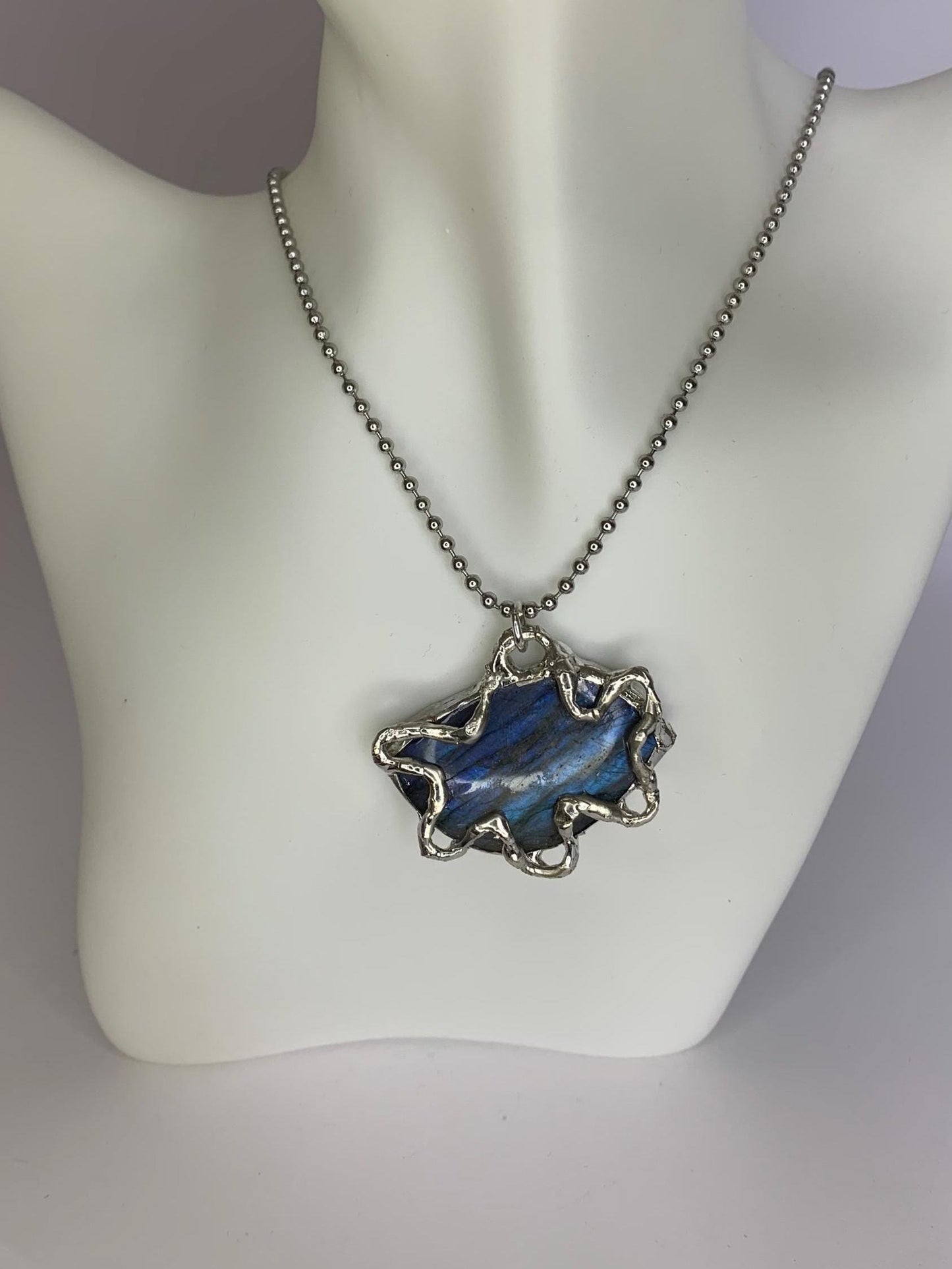 Blue Labradorite Necklace