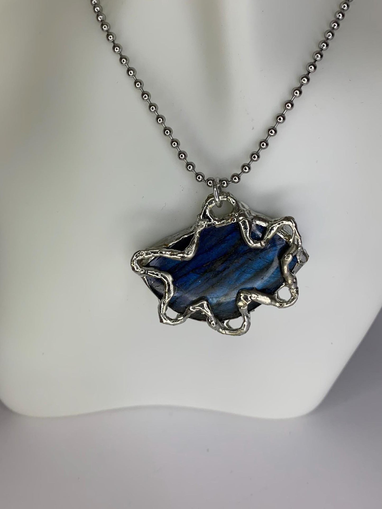 Blue Labradorite Necklace