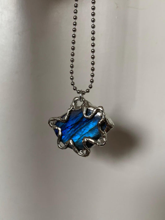 Blue Labradorite Necklace