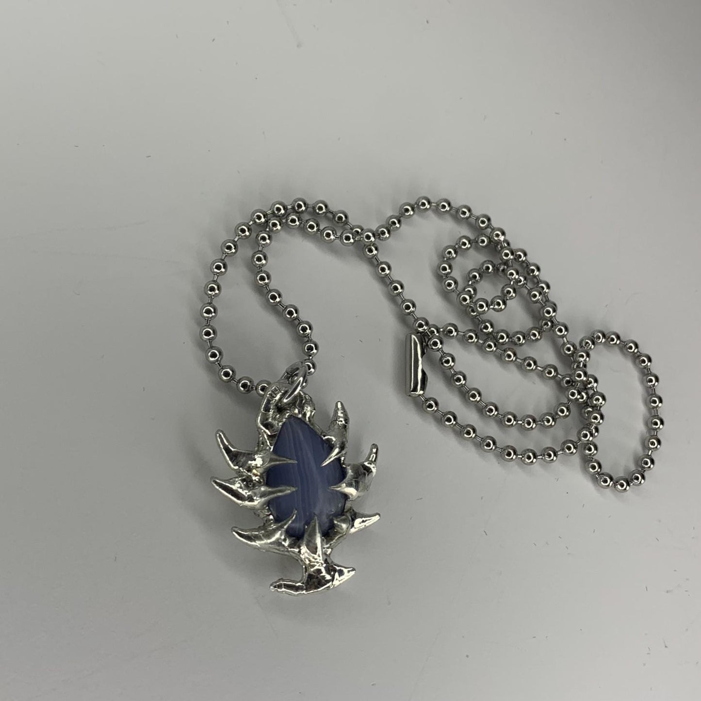 Blue Lace Agate Necklace